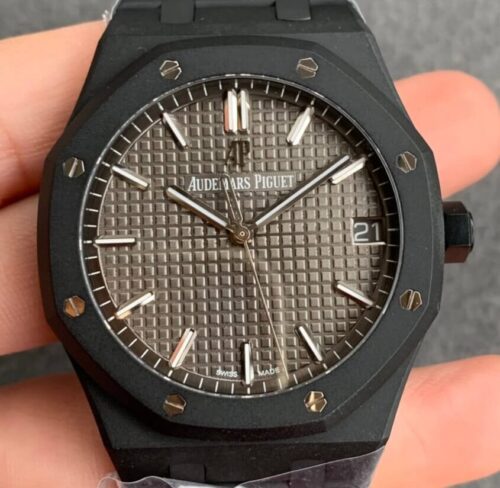 ZF Factory Audemars Piguet Royal Oak 15500 DLC Grey Dial Replica