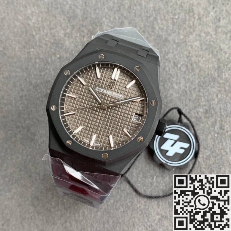 ZF Factory Audemars Piguet Royal Oak 15500 DLC Grey Dial Replica