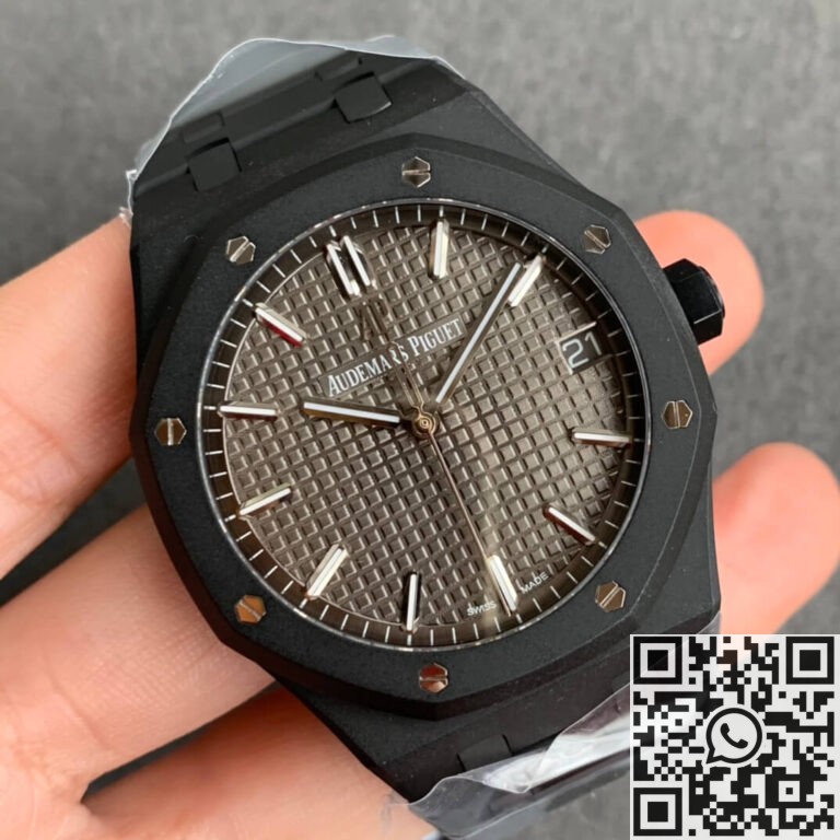 ZF Factory Audemars Piguet Royal Oak 15500 DLC Grey Dial Replica