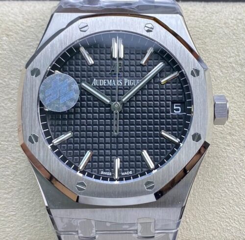 ZF Factory AP Royal Oak 15500ST Black Dial Replica Watch