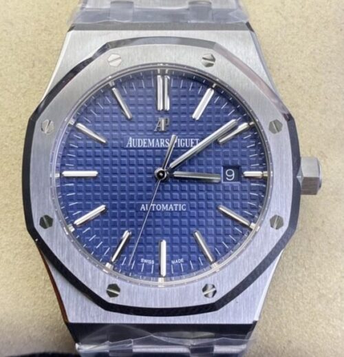 ZF Factory Audemars Piguet Royal Oak 15400ST.OO.1220ST.03 Blue Dial Replica