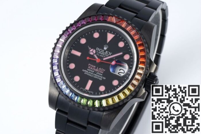 Customized Rolex Submariner Series Black Dial