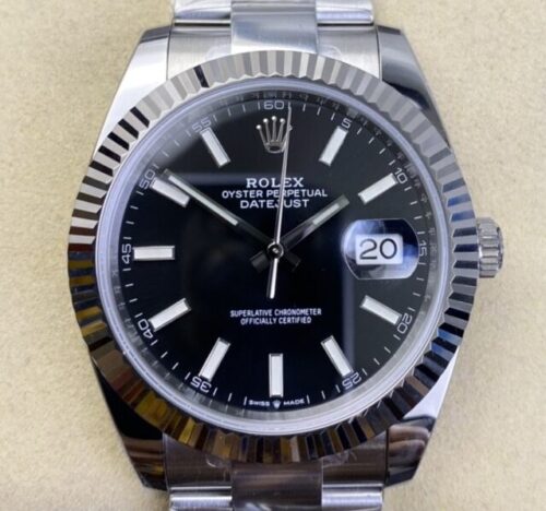 Clean Factory Replica Rolex Datejust M126334-0017 Black Dial Series Size 41mm