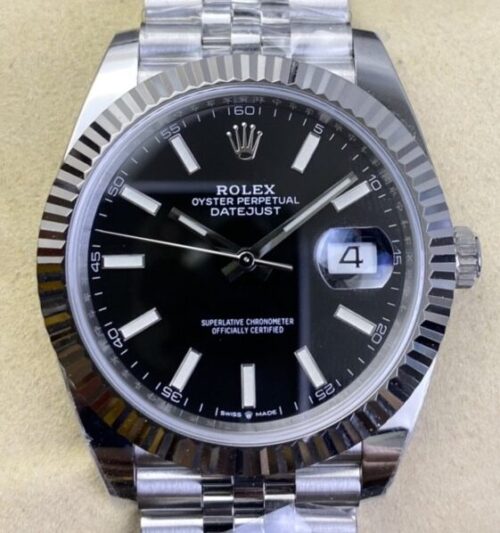 Clean Factory Replica Rolex Datejust M126334-0018 Black Dial Series Size 41mm