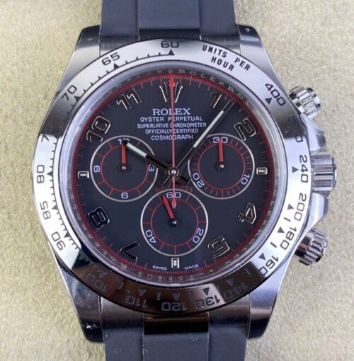 Clean Factory Replica Rolex Cosmograph Daytona 116509 Black Dial