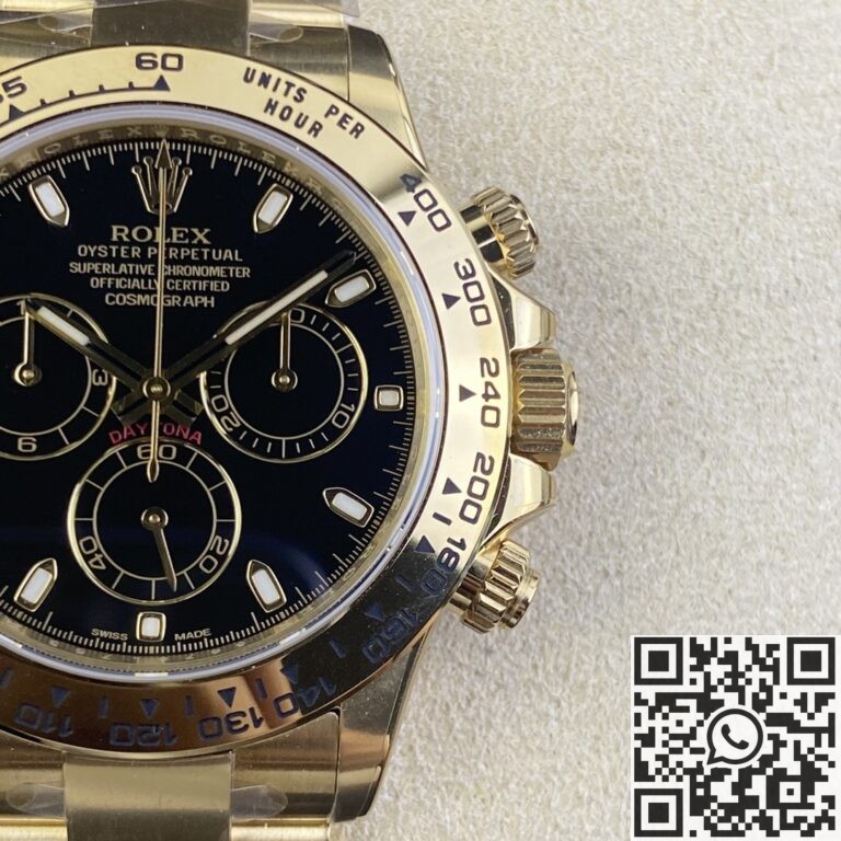 Clean Factory Replica Rolex Cosmograph Daytona M116508-0004 Yellow Gold Series