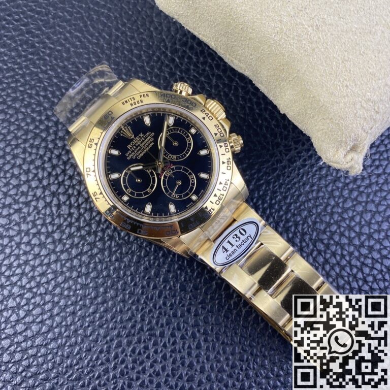 Clean Factory Replica Rolex Cosmograph Daytona M116508-0004 Yellow Gold Series