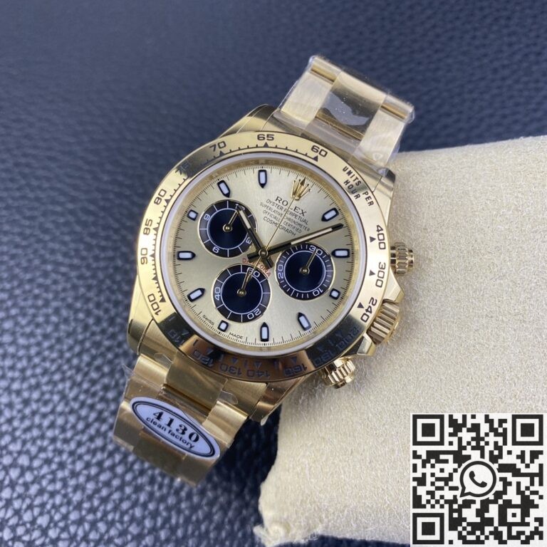 Clean Factory Replica Rolex Cosmograph Daytona M116508-0014 Series Yellow Gold