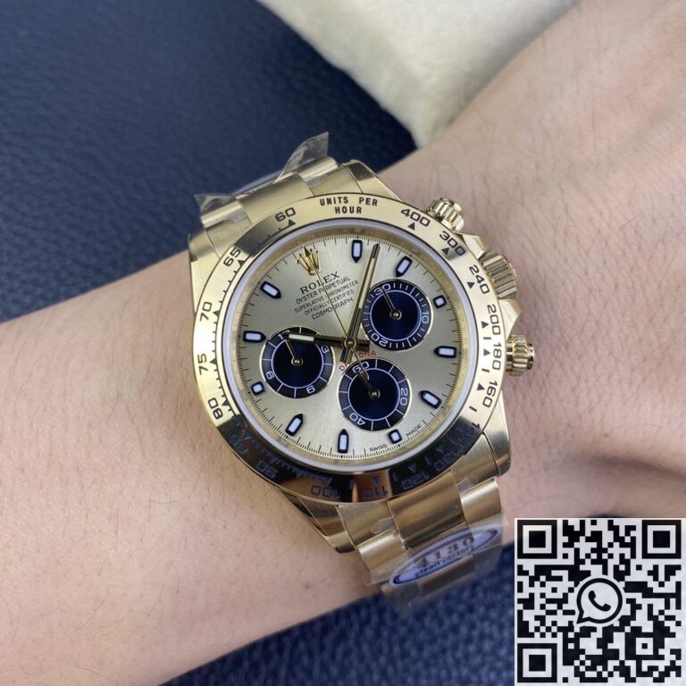 Clean Factory Replica Rolex Cosmograph Daytona M116508-0014 Series Yellow Gold