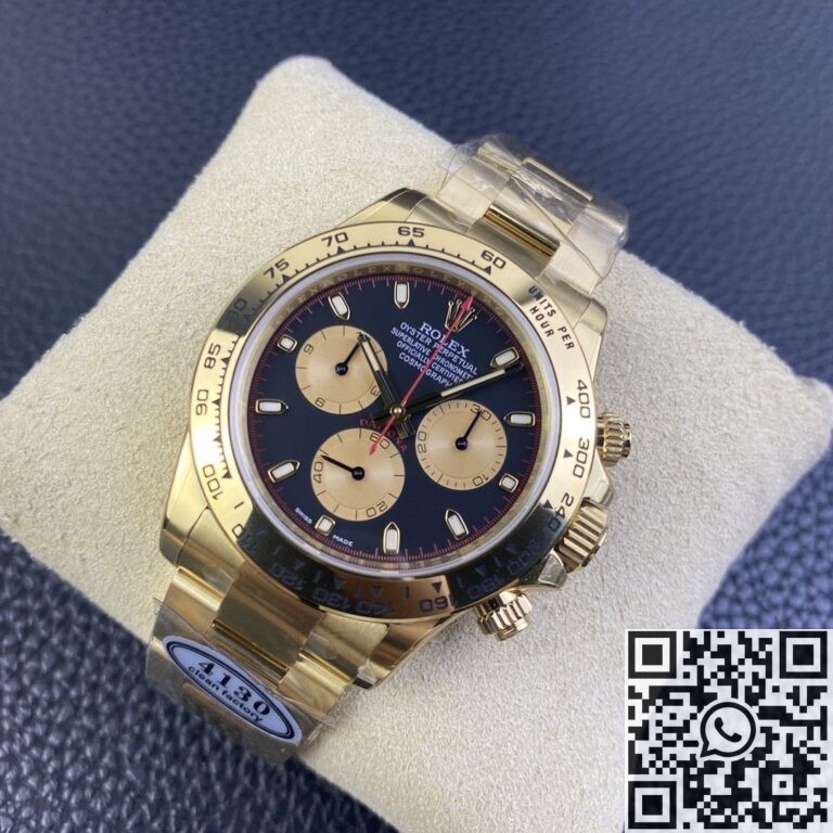 Clean Factory Replica Rolex Cosmograph Daytona M116508-0009 Series Yellow Gold