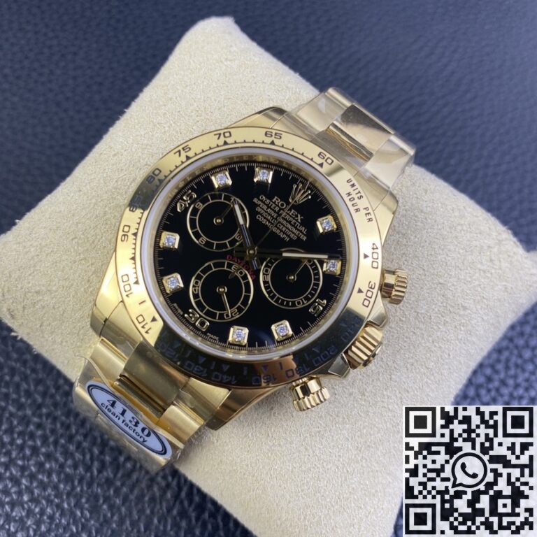 Clean Factory Replica Rolex Cosmograph Daytona M116508-0008 Series Yellow Gold