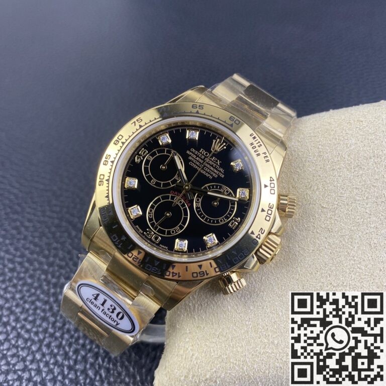 Clean Factory Replica Rolex Cosmograph Daytona M116508-0008 Series Yellow Gold