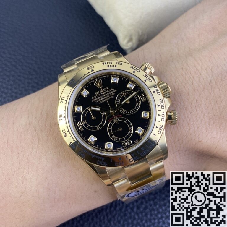 Clean Factory Replica Rolex Cosmograph Daytona M116508-0008 Series Yellow Gold