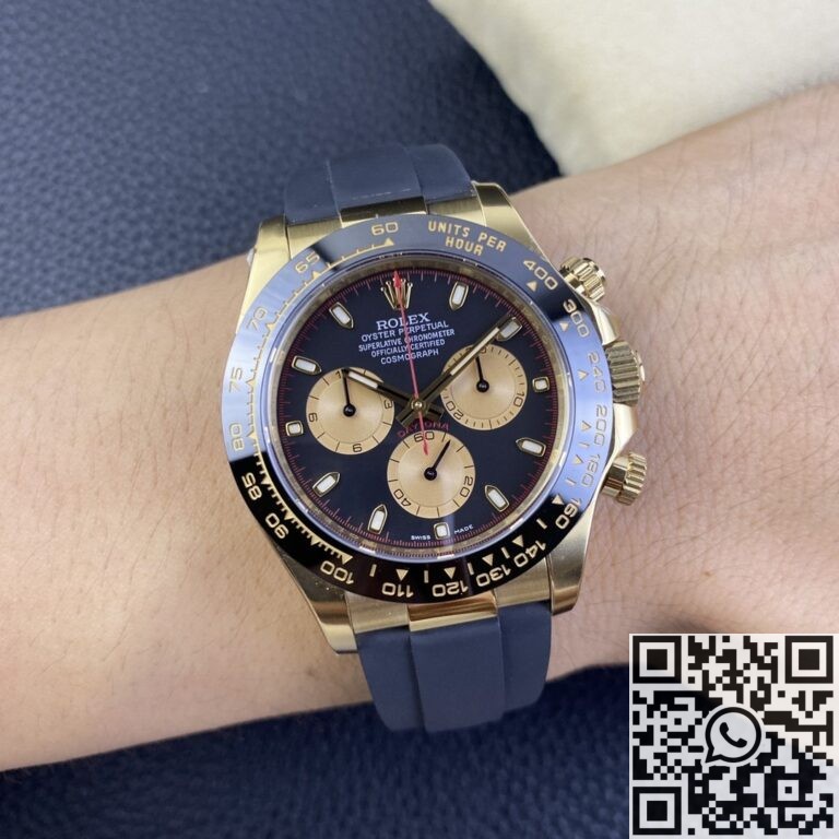 Clean Factory Replica Rolex Cosmograph Daytona M116518LN-0047 Series Yellow Gold