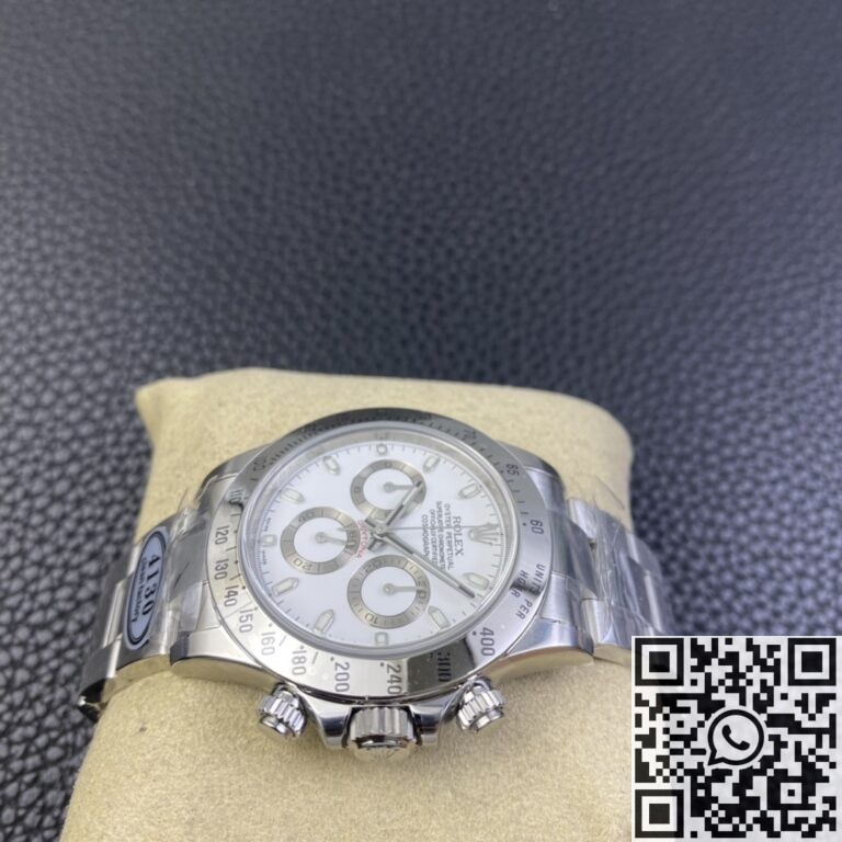 Clean Factory Replica Rolex Cosmograph Daytona 116520-78590 Series White Dial