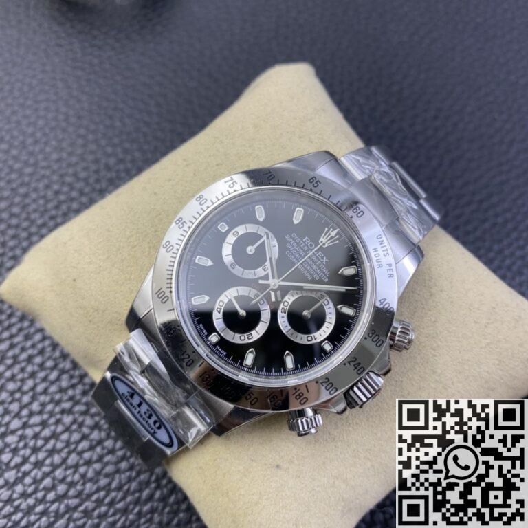 Clean Factory Replica Rolex Cosmograph Daytona 116520-78590 Series Black Dial