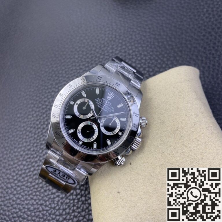 Clean Factory Replica Rolex Cosmograph Daytona 116520-78590 Series Black Dial