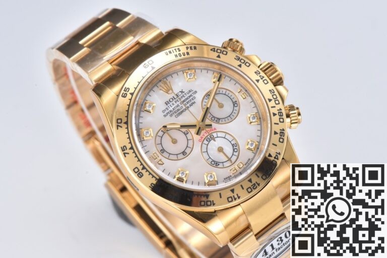 Clean Factory Replica Rolex Cosmograph Daytona M116508-0007 Series Mother Of Pearl Dial