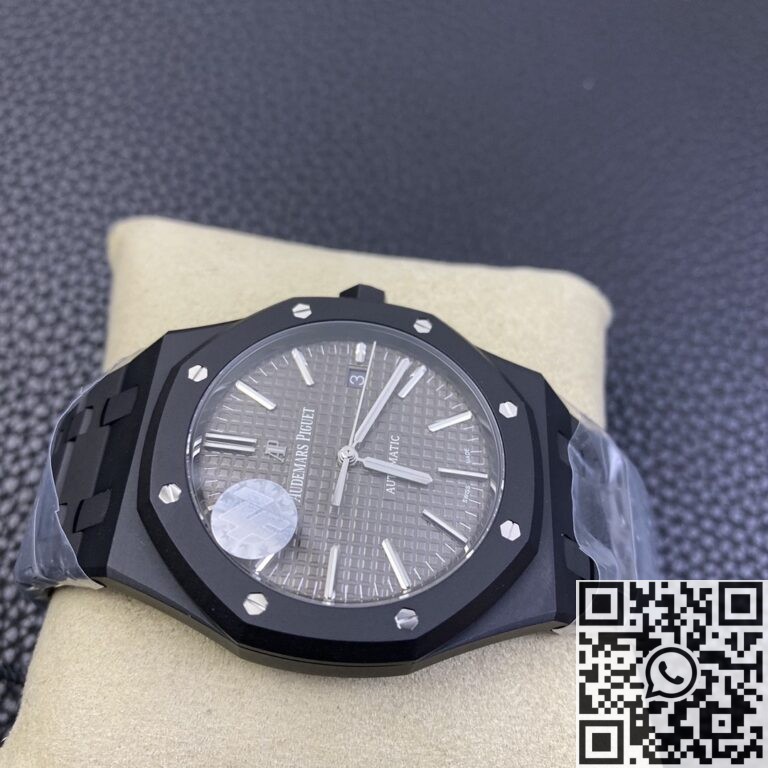 ZF Factory Replica Audemars Piguet Royal Oak 15400 DLC Version Grey Dial Series