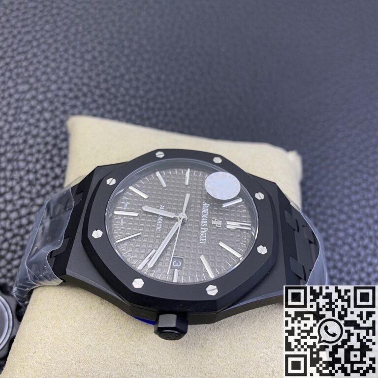 ZF Factory Replica Audemars Piguet Royal Oak 15400 DLC Version Grey Dial Series