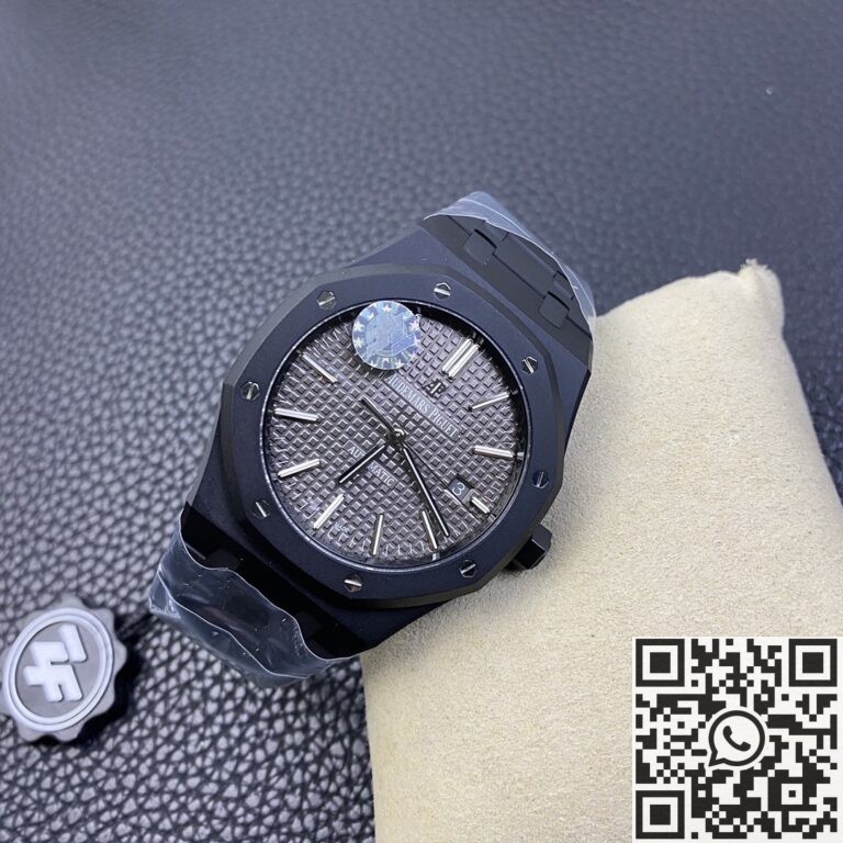 ZF Factory Replica Audemars Piguet Royal Oak 15400 DLC Version Grey Dial Series