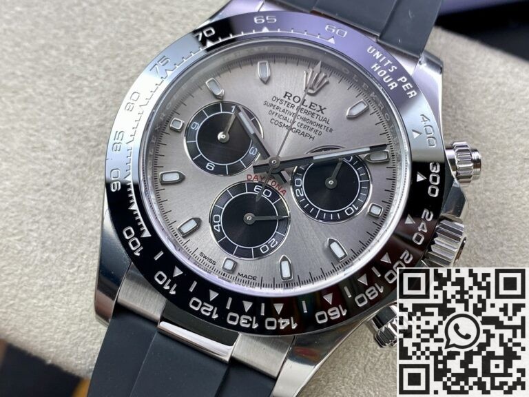 Clean Factory Replica Rolex Cosmograph Daytona M116519LN-0027 Grey Dial Series