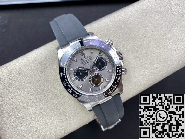 Clean Factory Replica Rolex Cosmograph Daytona M116519LN-0027 Grey Dial Series