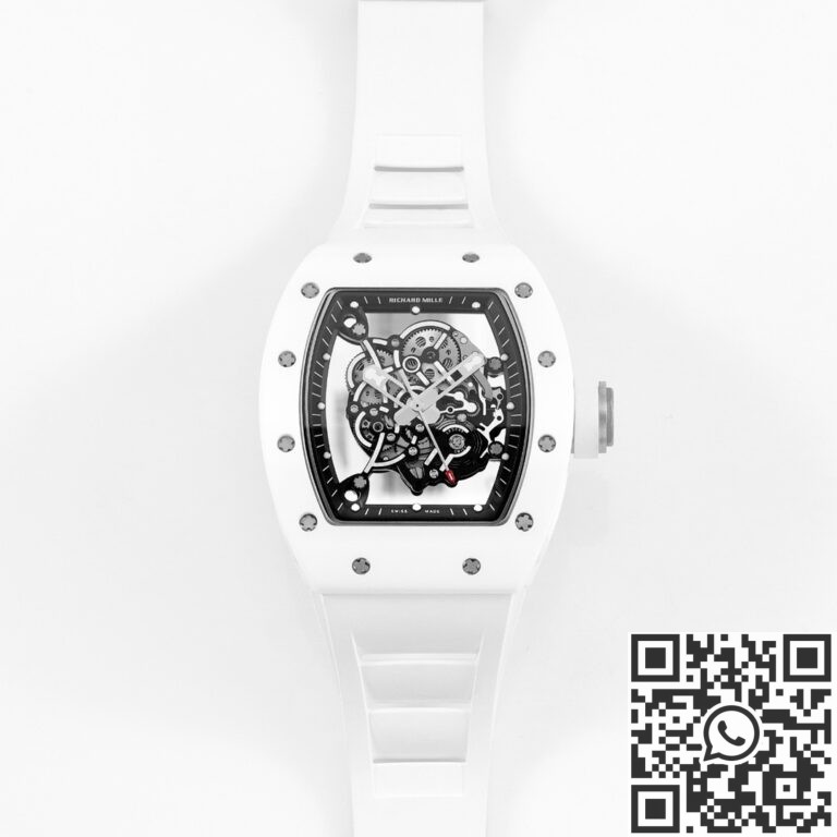 KV Factory Replica Richard Mille RM055 Series White Ceramics