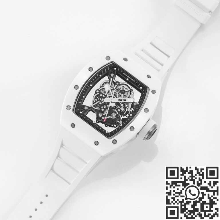 KV Factory Replica Richard Mille RM055 Series White Ceramics