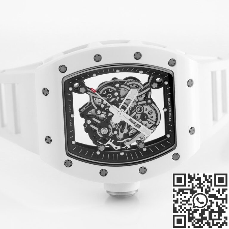 KV Factory Replica Richard Mille RM055 Series White Ceramics