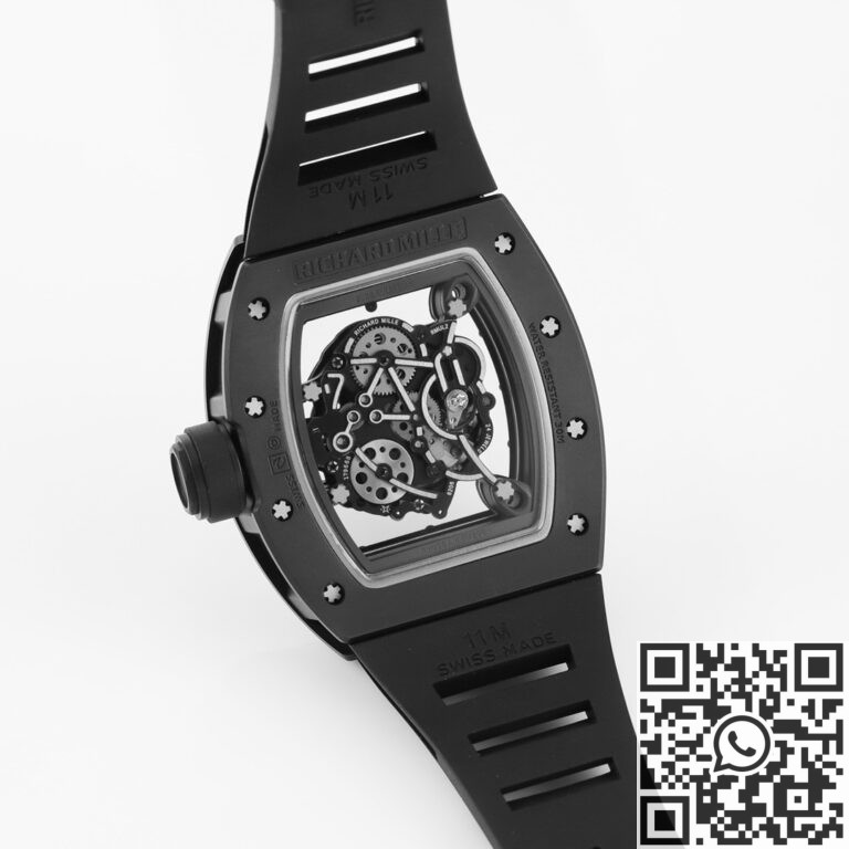 KV Factory Replica Richard Mille RM055 Series Black Ceramics