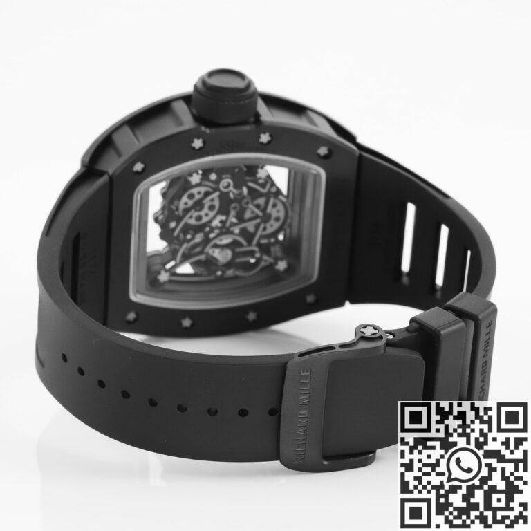 KV Factory Replica Richard Mille RM055 Series Black Ceramics