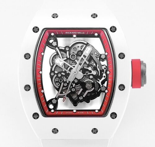 KV Factory Replica Richard Mille RM055 Series V5 Red Dial