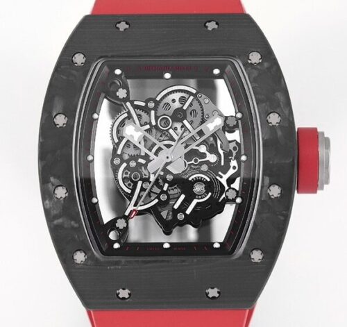 KV Factory Replica Richard Mille RM055 Series V5 Carbon Fiber Watch Case