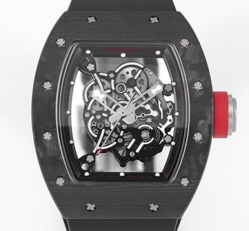 KV Factory Replica Richard Mille RM055 Series V5 Carbon Fiber Watch Case