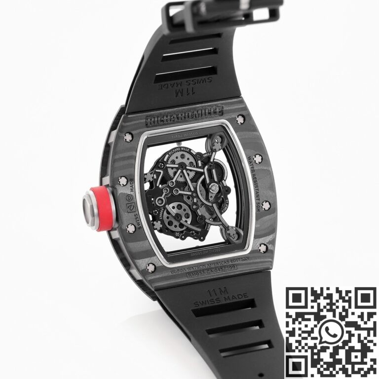 KV Factory Replica Richard Mille RM055 Series V5 Carbon Fiber Watch Case