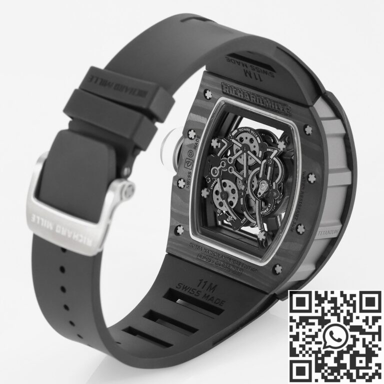 KV Factory Replica Richard Mille RM055 Series V5 White Dial Case