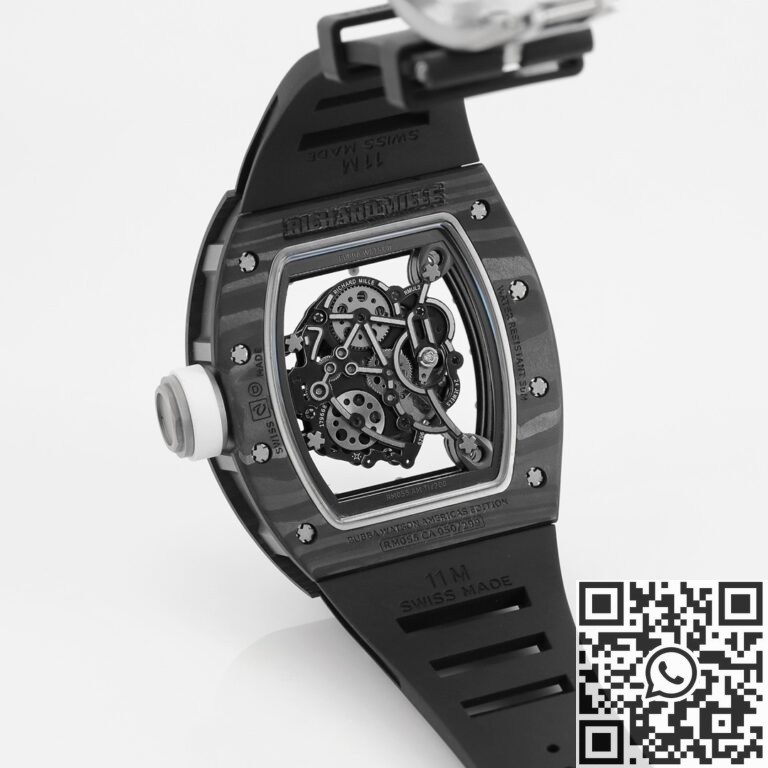 KV Factory Replica Richard Mille RM055 Series V5 White Dial Case