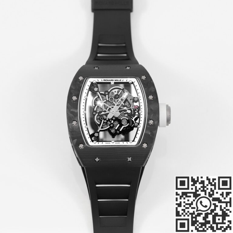 KV Factory Replica Richard Mille RM055 Series V5 White Dial Case