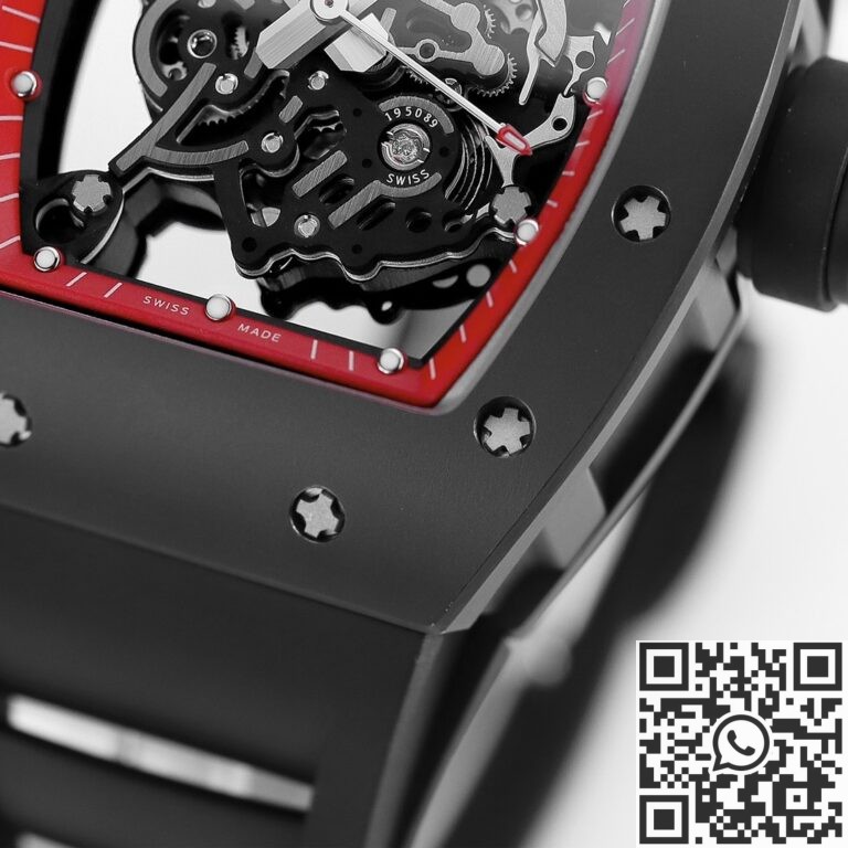 KV Factory Replica Richard Mille RM055 Series V5 Red Dial