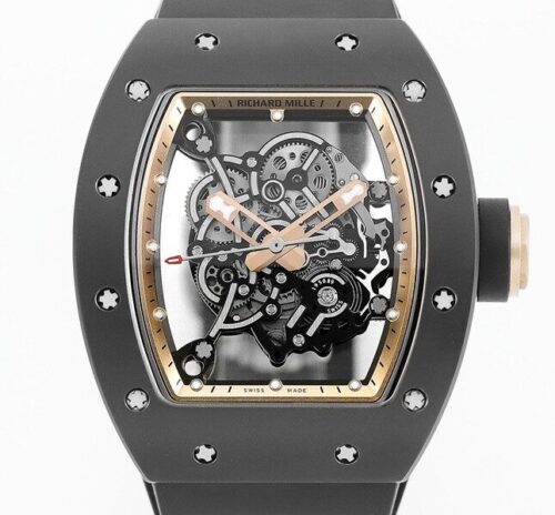 KV Factory Replica Richard Mille RM055 Series V5 Black Ceramics