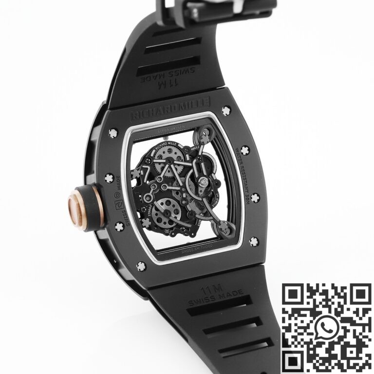 KV Factory Replica Richard Mille RM055 Series V5 Black Ceramics