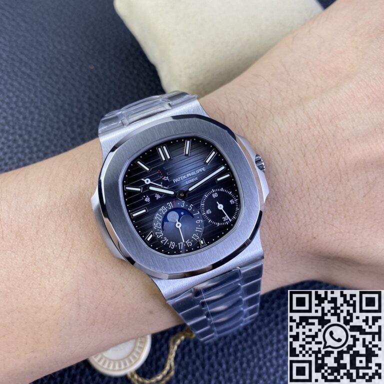 PPF Factory Replica Patek Philippe Nautilus 5712/1A-001 Series Blue Dial