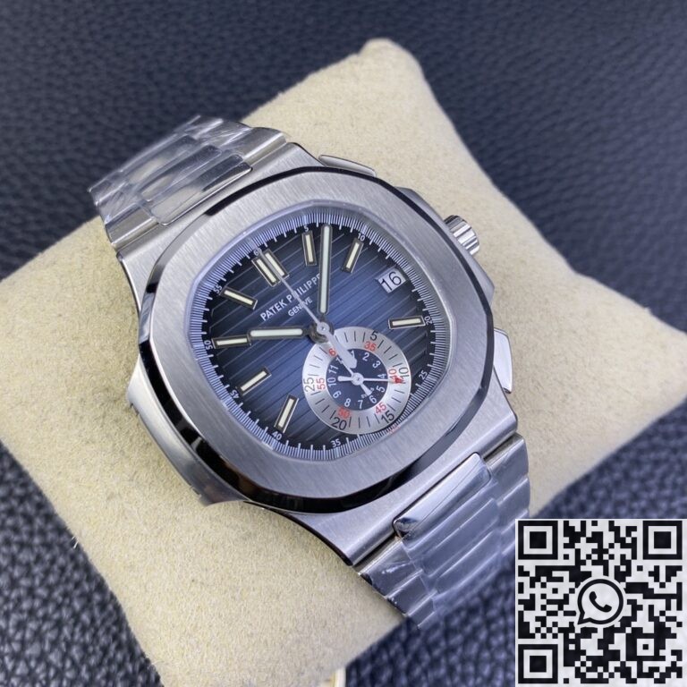 PPF Factory Replica Patek Philippe Nautilus 5980/1A-001 Series Blue Dial