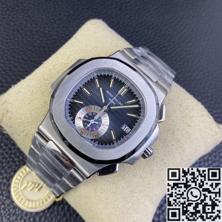 PPF Factory Replica Patek Philippe Nautilus 5980/1A-001 Series Blue Dial