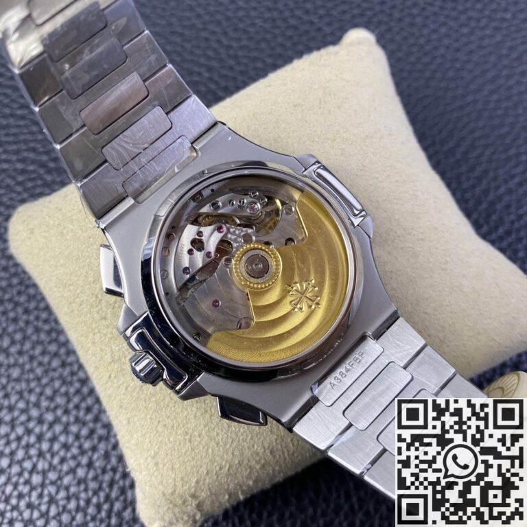 PPF Factory Replica Patek Philippe Nautilus 5980/1A-014 Series Black Dial