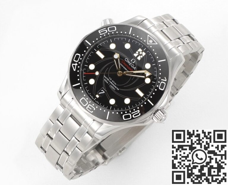 VS Factory Replica Omega Seamaster Diver 300M 210.22.42.20.01.004 Black Dial Series