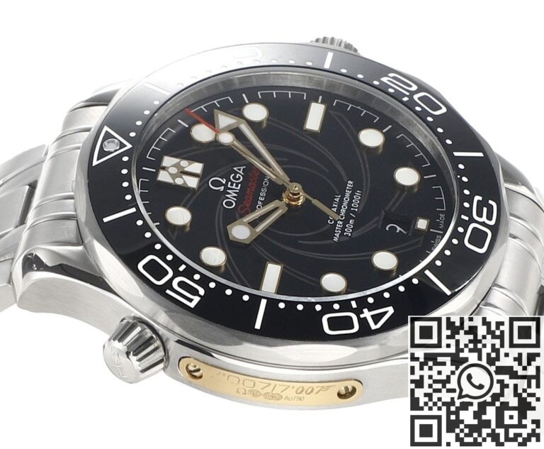 VS Factory Replica Omega Seamaster Diver 300M 210.22.42.20.01.004 Black Dial Series