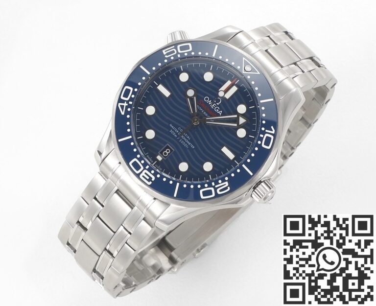 VS Factory Replica Omega Seamaster Diver 300M 210.30.42.20.03.001 Blue Dial Series