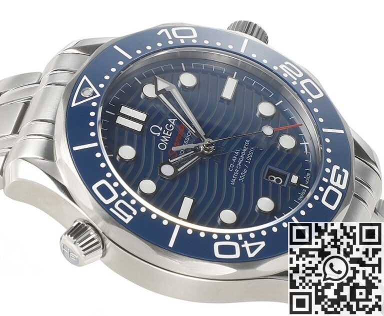 VS Factory Replica Omega Seamaster Diver 300M 210.30.42.20.03.001 Blue Dial Series